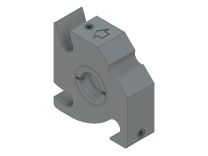 Cage Slot in Fixed Optic Mount (Through hole) / C16-SLFH-10
