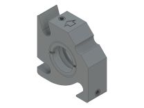 Cage Slot in Fixed Optic Mount (Through hole) / C16-SLFH-12.7