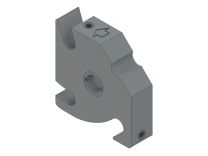 Cage Slot in Fixed Optic Mount (Through hole) / C30-SLFH-6
